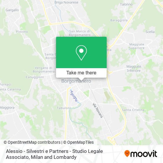 Alessio - Silvestri e Partners - Studio Legale Associato map