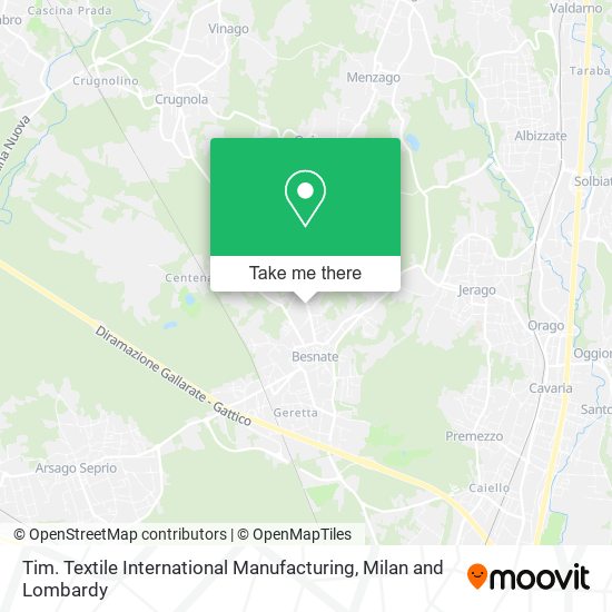 Tim. Textile International Manufacturing map