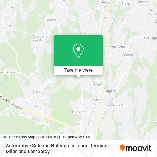 Automotive Solution Noleggio a Lungo Termine map