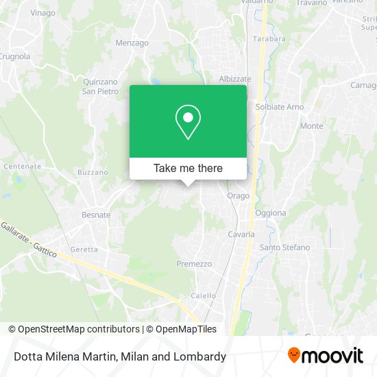 Dotta Milena Martin map