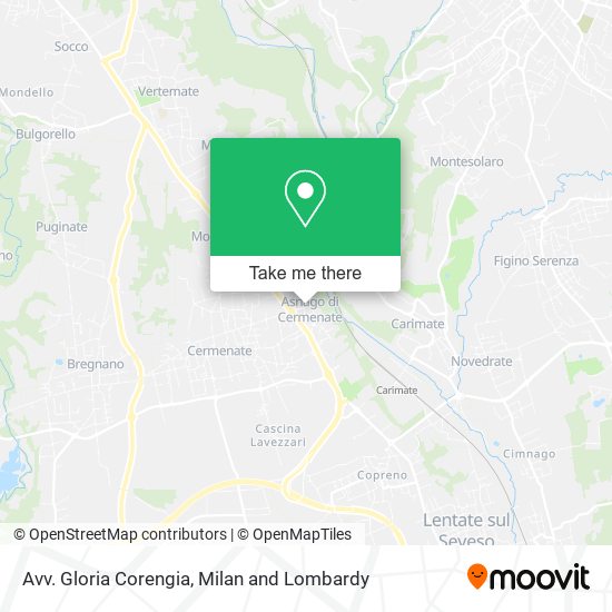 Avv. Gloria Corengia map