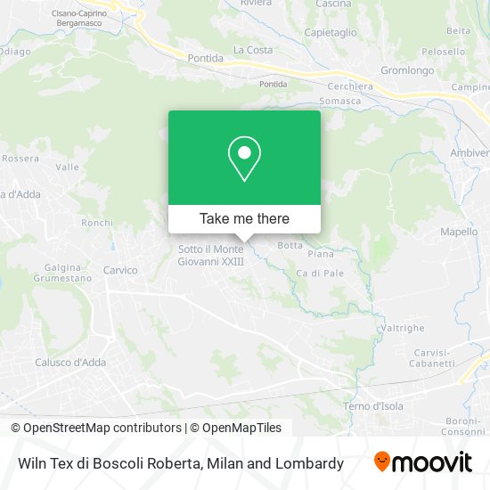 Wiln Tex di Boscoli Roberta map