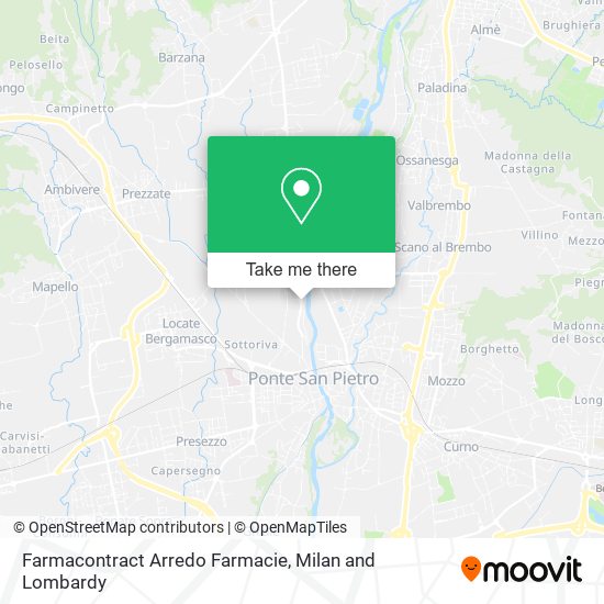 Farmacontract Arredo Farmacie map