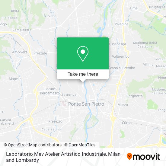 Laboratorio Mev Atelier Artistico Industriale map