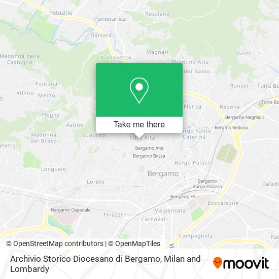 Archivio Storico Diocesano di Bergamo map