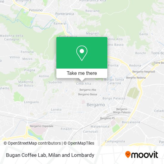 Bugan Coffee Lab map