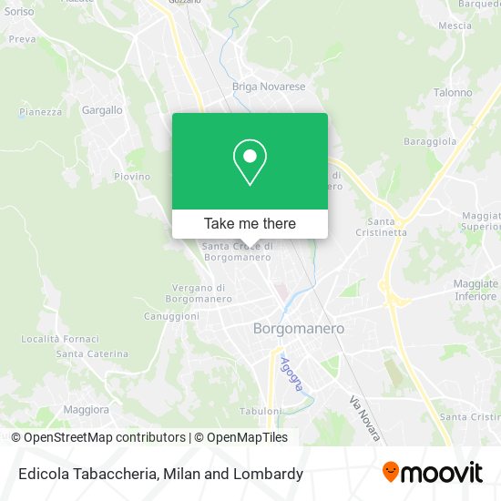 Edicola Tabaccheria map