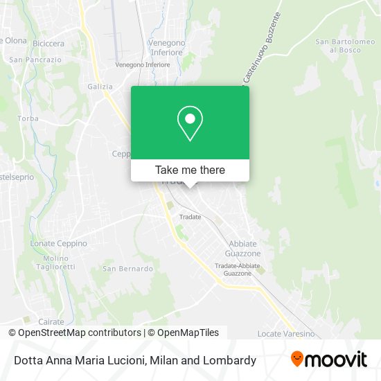Dotta Anna Maria Lucioni map
