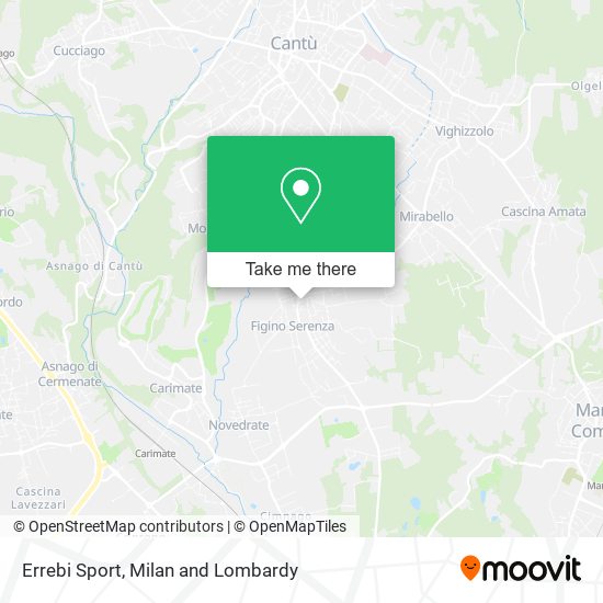 Errebi Sport map