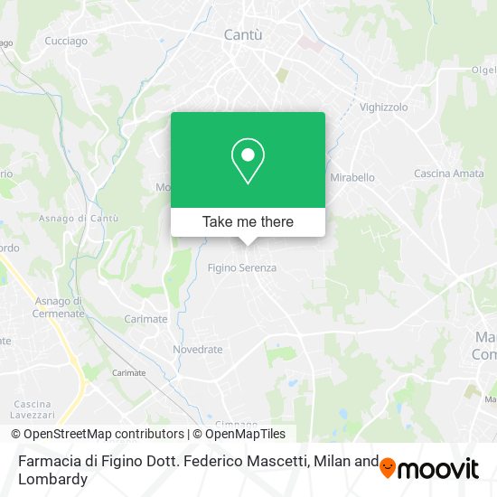 Farmacia di Figino Dott. Federico Mascetti map