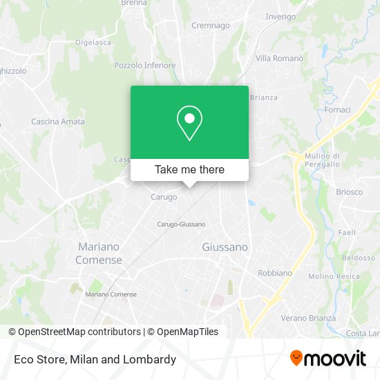 Eco Store map