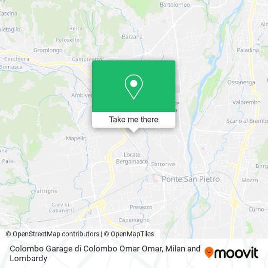 Colombo Garage di Colombo Omar Omar map