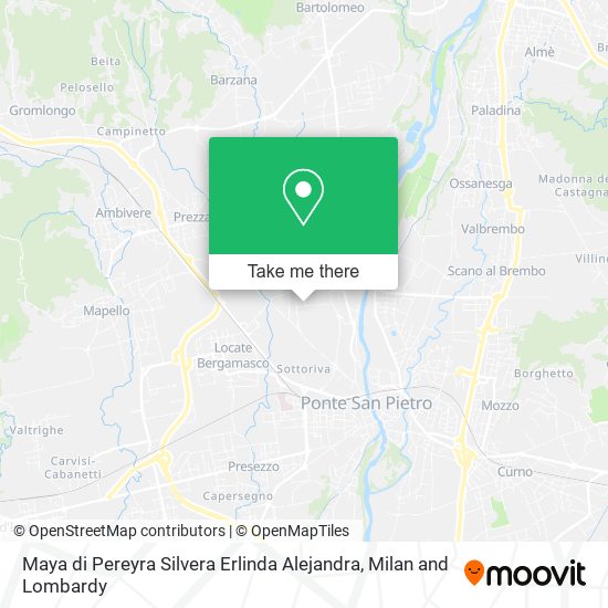 Maya di Pereyra Silvera Erlinda Alejandra map