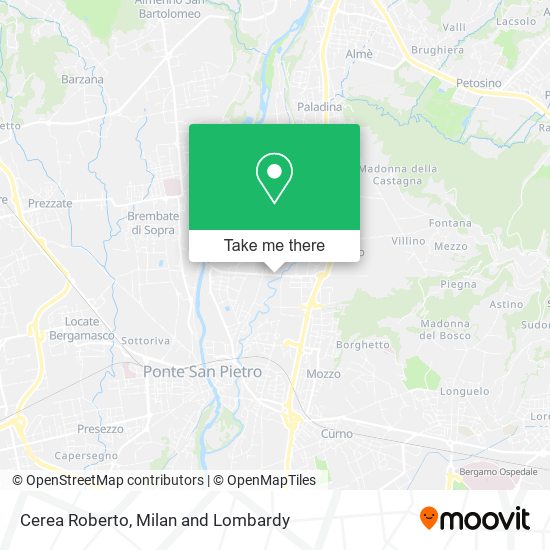 Cerea Roberto map