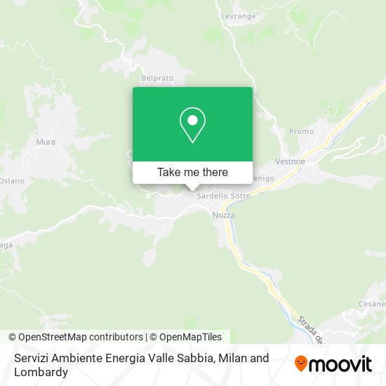 Servizi Ambiente Energia Valle Sabbia map