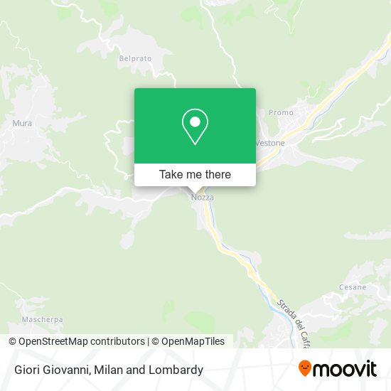 Giori Giovanni map