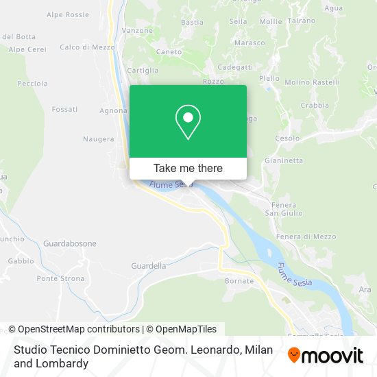 Studio Tecnico Dominietto Geom. Leonardo map