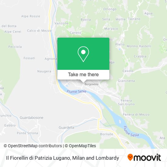 Il Fiorellin di Patrizia Lugano map