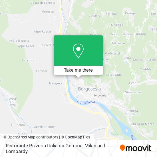 Ristorante Pizzeria Italia da Gemma map