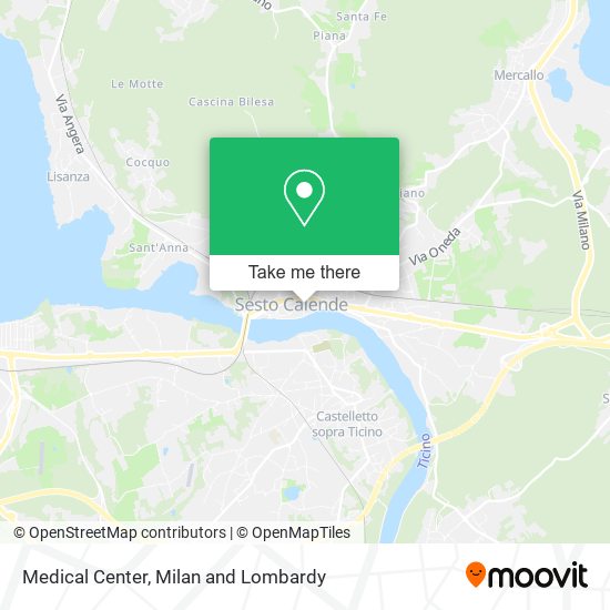 Medical Center map