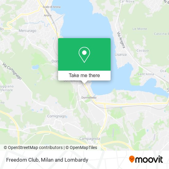 Freedom Club map