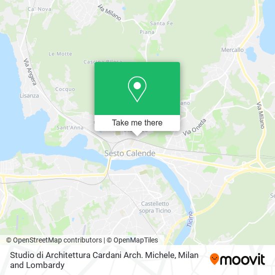 Studio di Architettura Cardani Arch. Michele map