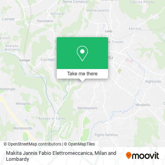 Makita Jannis Fabio Elettromeccanica map
