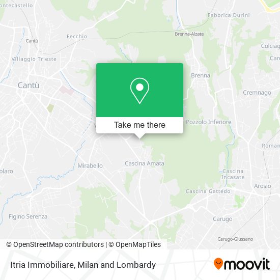 Itria Immobiliare map