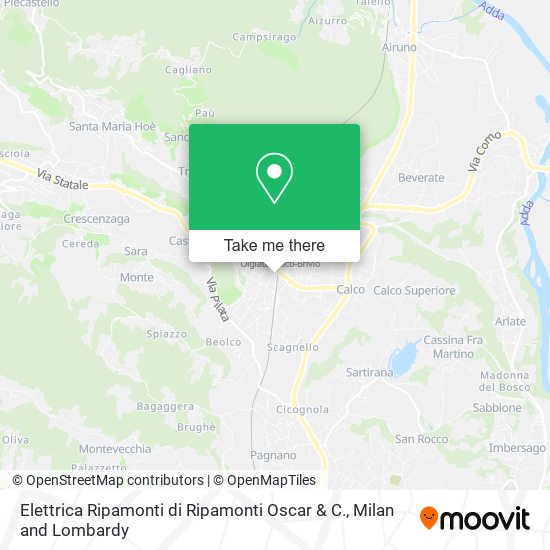 Elettrica Ripamonti di Ripamonti Oscar & C. map