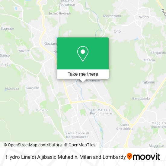 Hydro Line di Aljibasic Muhedin map