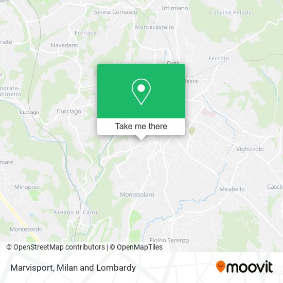 Marvisport map