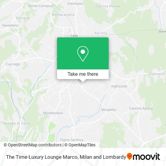 The Time-Luxury Lounge Marco map