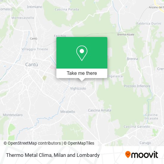 Thermo Metal Clima map