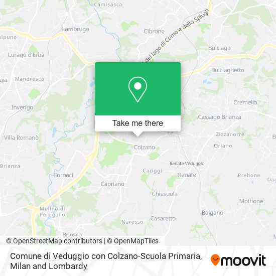 Comune di Veduggio con Colzano-Scuola Primaria map