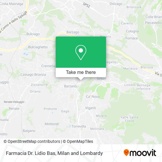 Farmacia Dr. Lidio Bas map