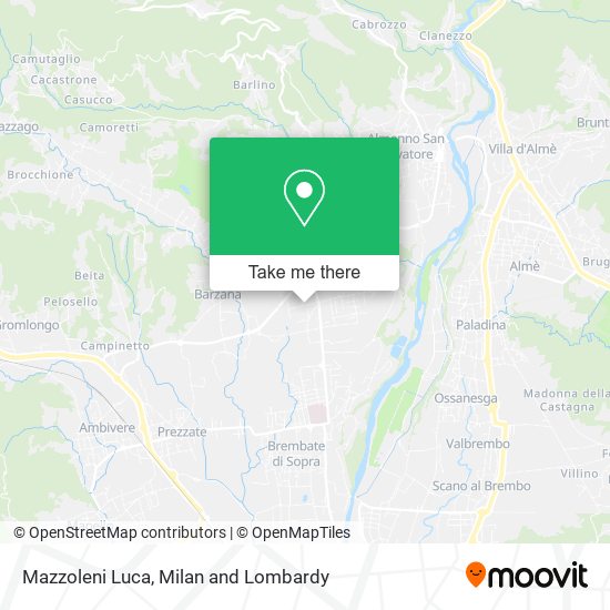 Mazzoleni Luca map