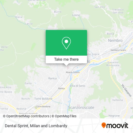 Dental Sprint map