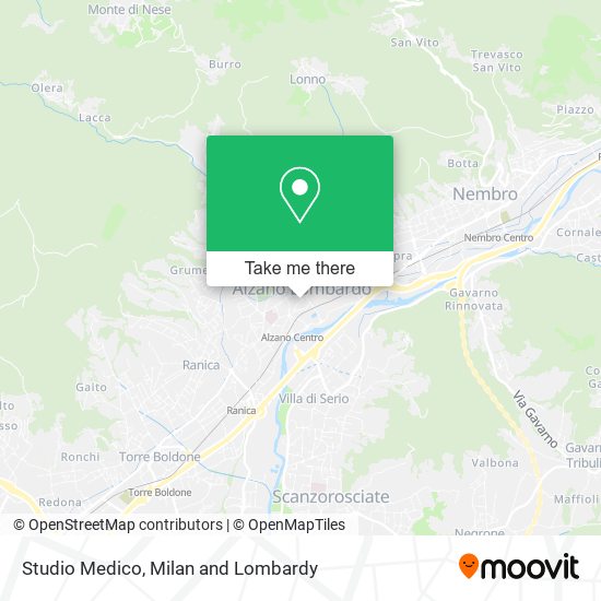 Studio Medico map