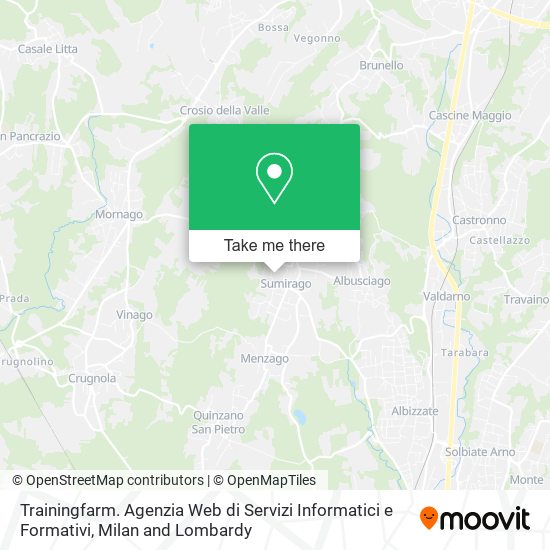 Trainingfarm. Agenzia Web di Servizi Informatici e Formativi map