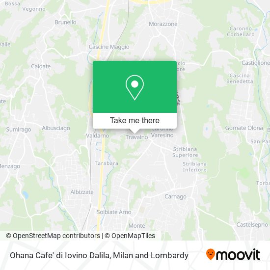 Ohana Cafe' di Iovino Dalila map