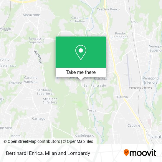 Bettinardi Enrica map