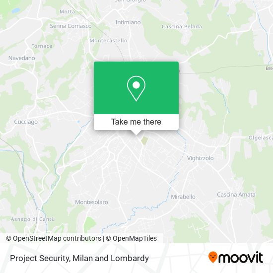 Project Security map