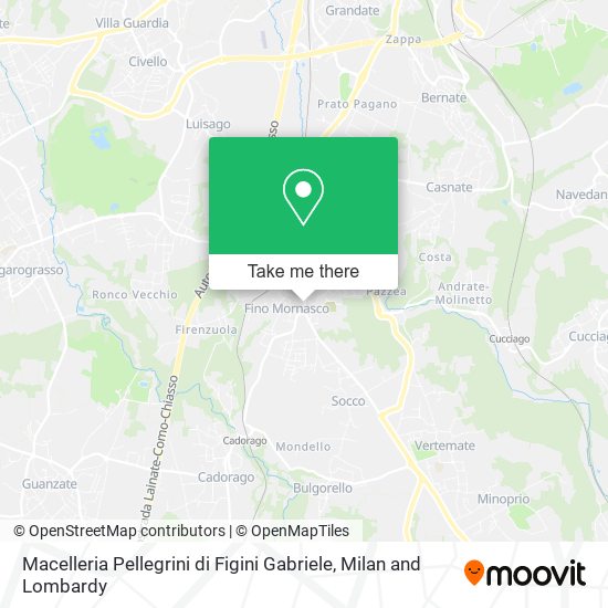 Macelleria Pellegrini di Figini Gabriele map