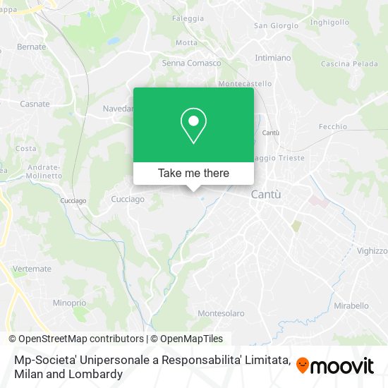 Mp-Societa' Unipersonale a Responsabilita' Limitata map