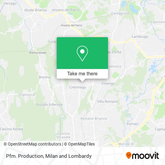 Pfm. Production map