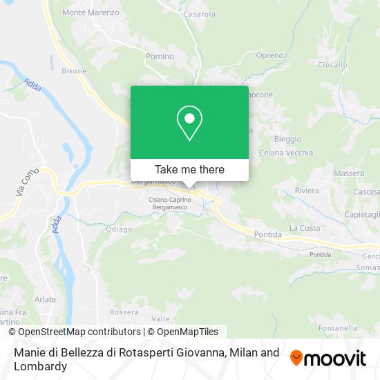 Manie di Bellezza di Rotasperti Giovanna map