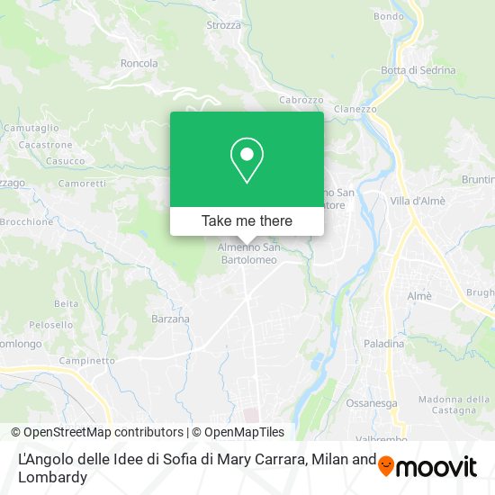 L'Angolo delle Idee di Sofia di Mary Carrara map