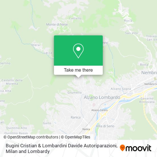 Bugini Cristian & Lombardini Davide Autoriparazioni map