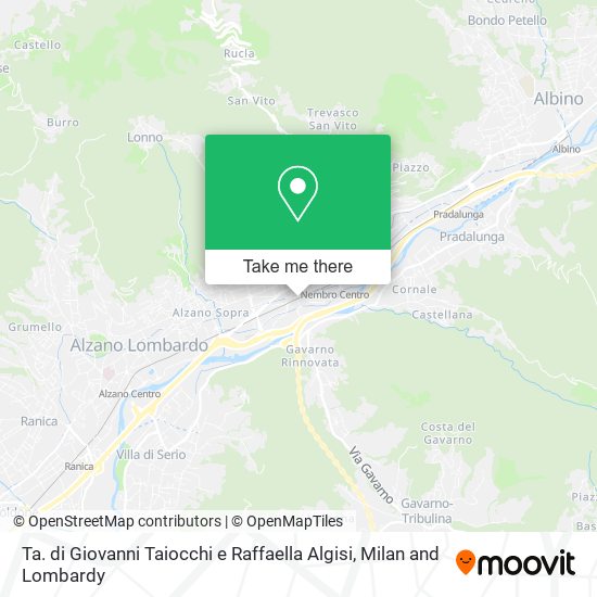 Ta. di Giovanni Taiocchi e Raffaella Algisi map