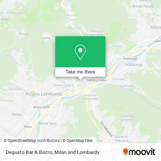 Degusto Bar & Bistro map
